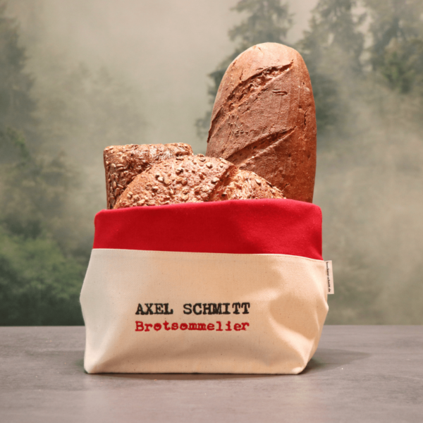 Die 3-in-1 Brottasche kann zum Anrichten / Servieren von Brot und Brötchen verwendet werden – und sieht dabei auch noch gut auf dem Frühstückstisch aus!